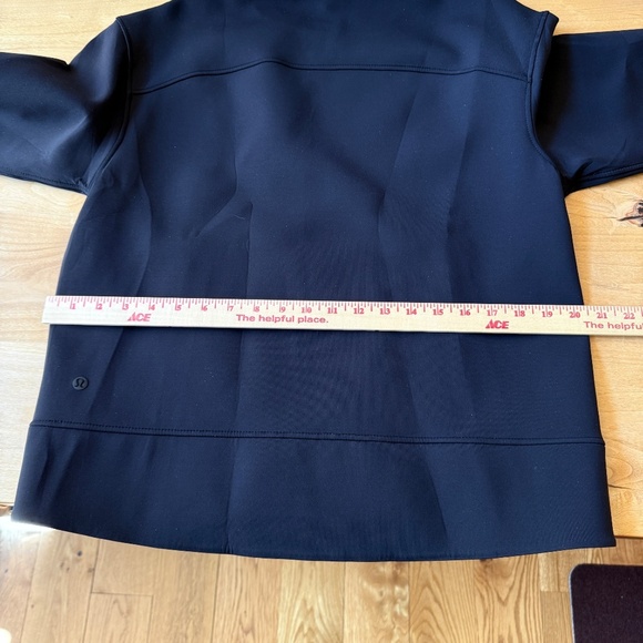 LULULEMON SCUBA CREWNECK SWEATSHIRT RELAXED NYLON BLD STRETCH WORKOUT NWOT 8 - Picture 8 of 11